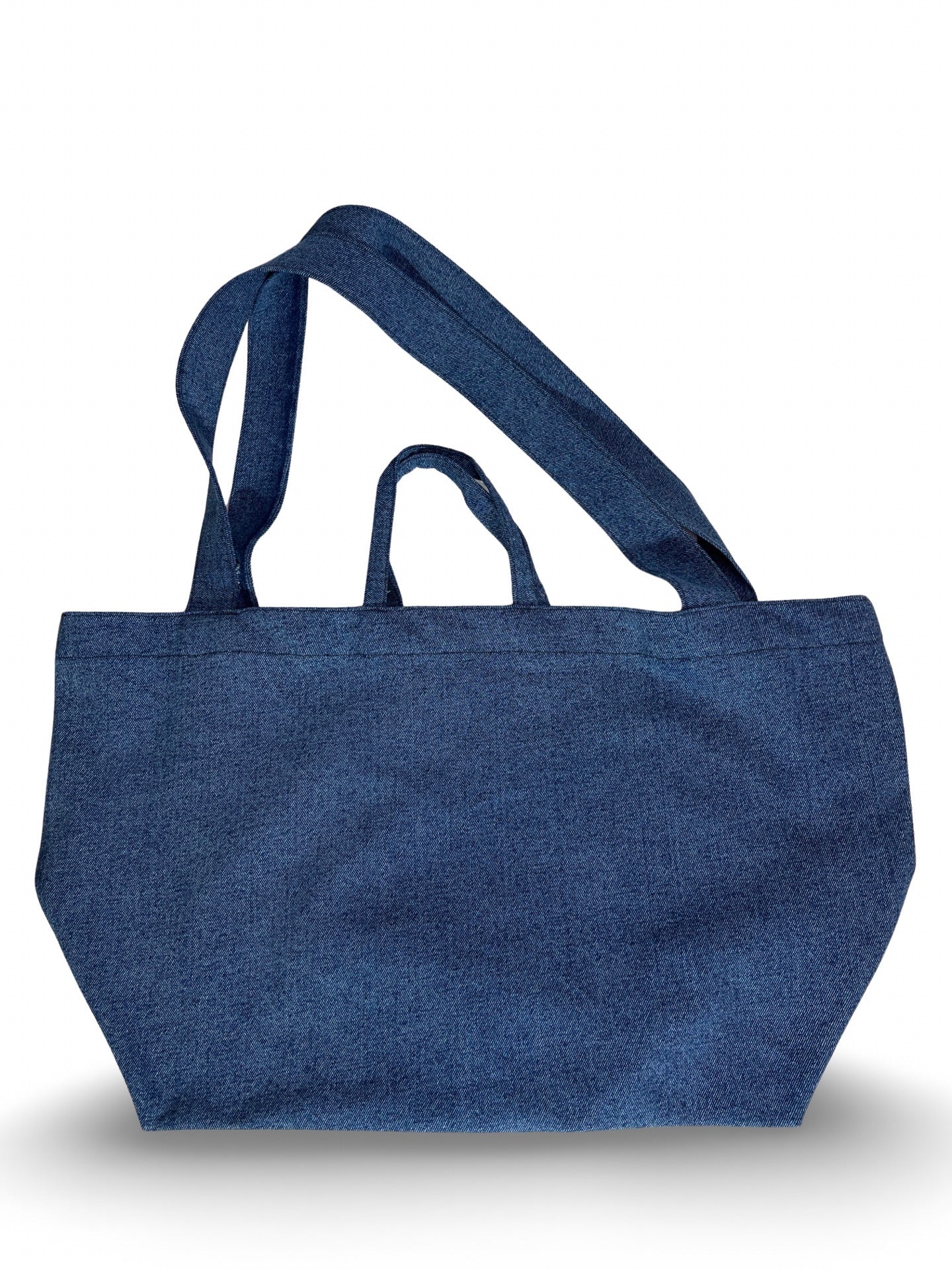 Blue Denim Tote Bag