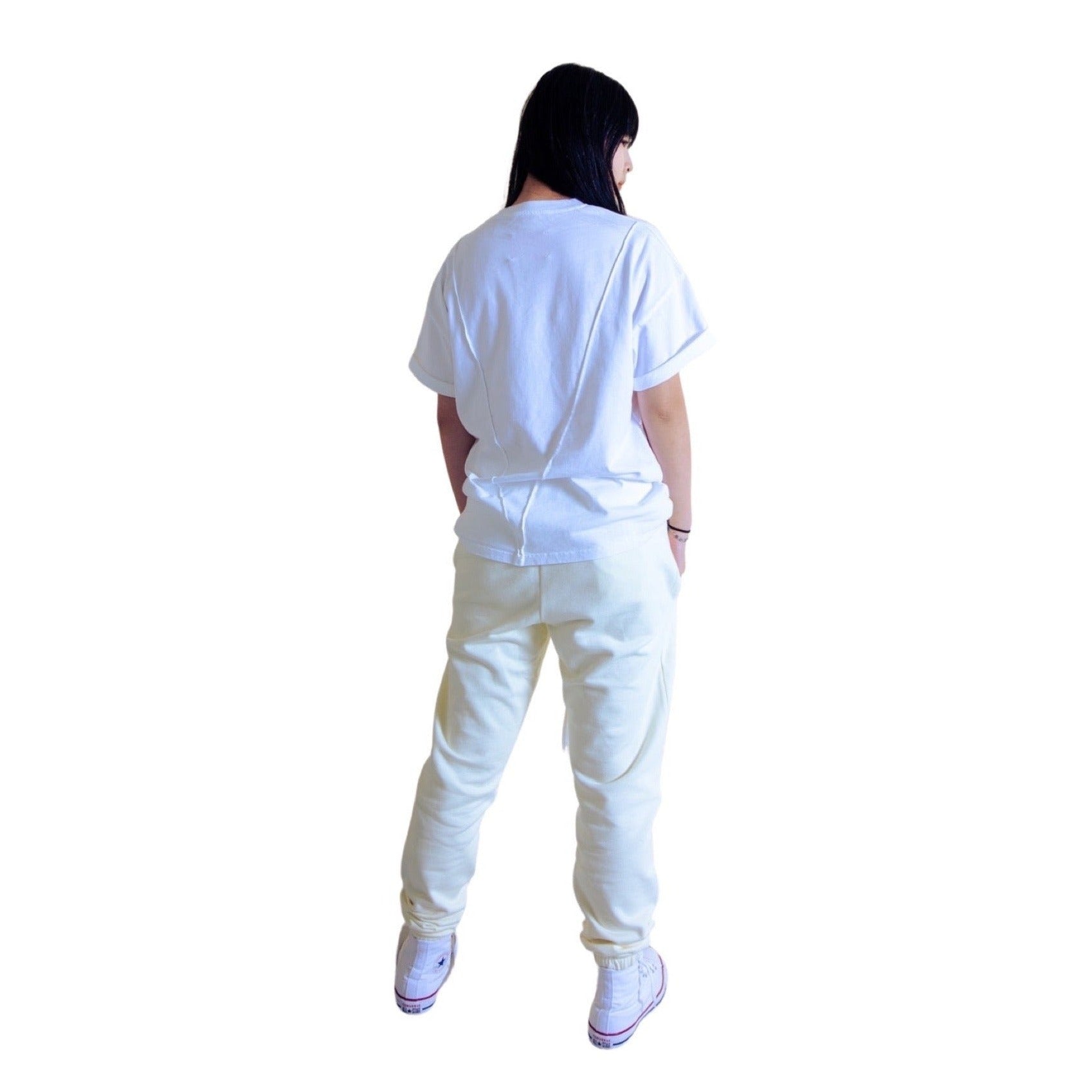 Comfort Jogger  (Cream)