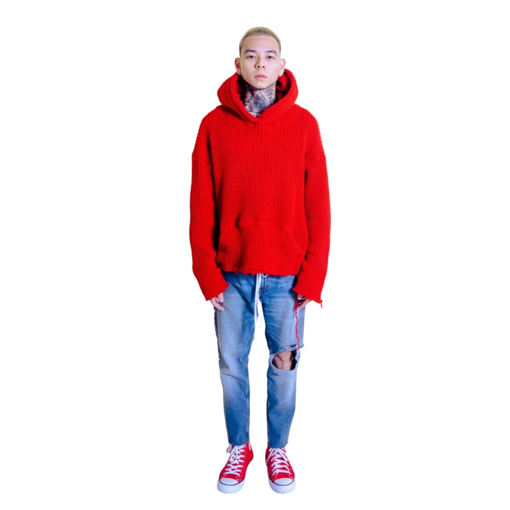 Unsupervised Hoodie  (Crimson Red)