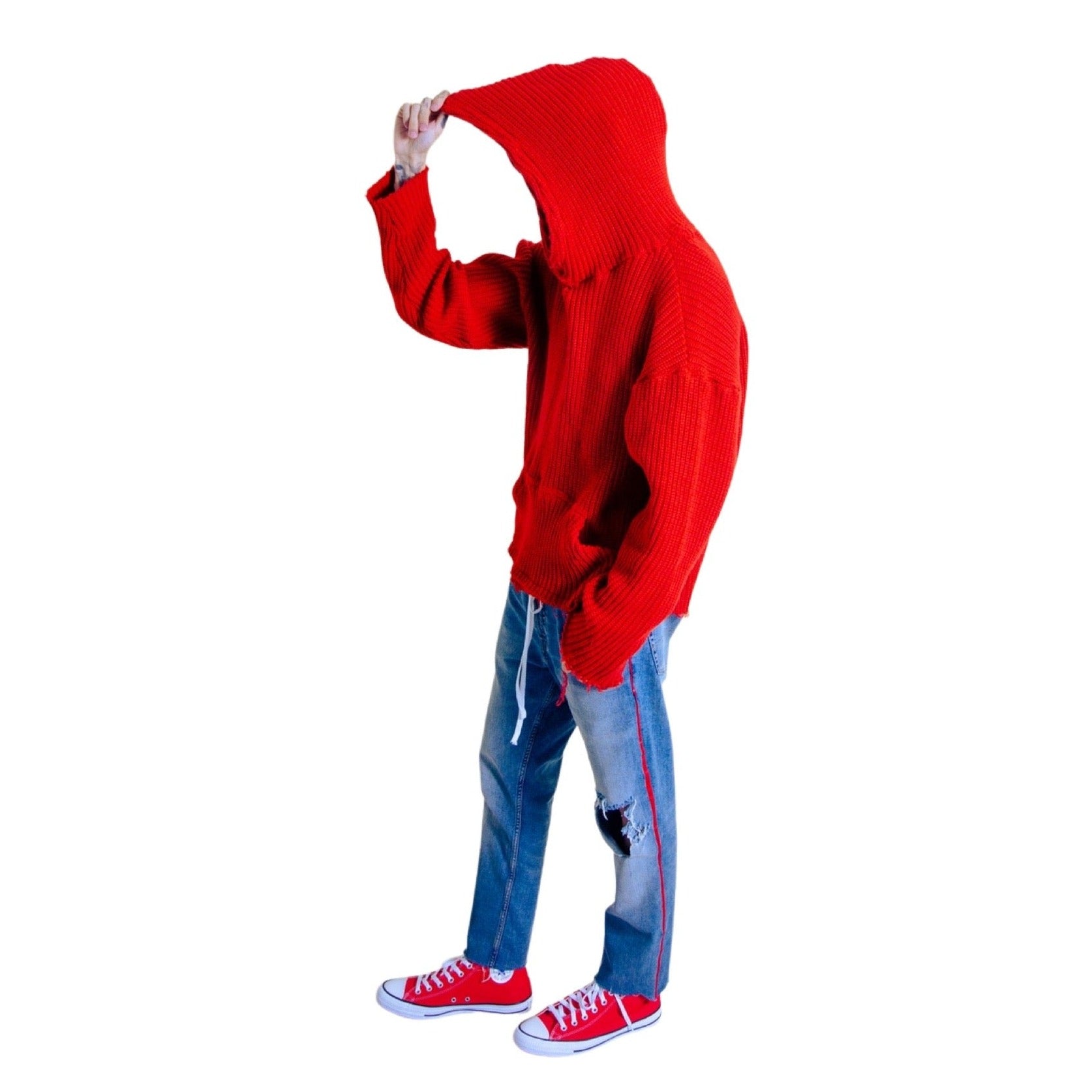 Unsupervised Hoodie  (Crimson Red)