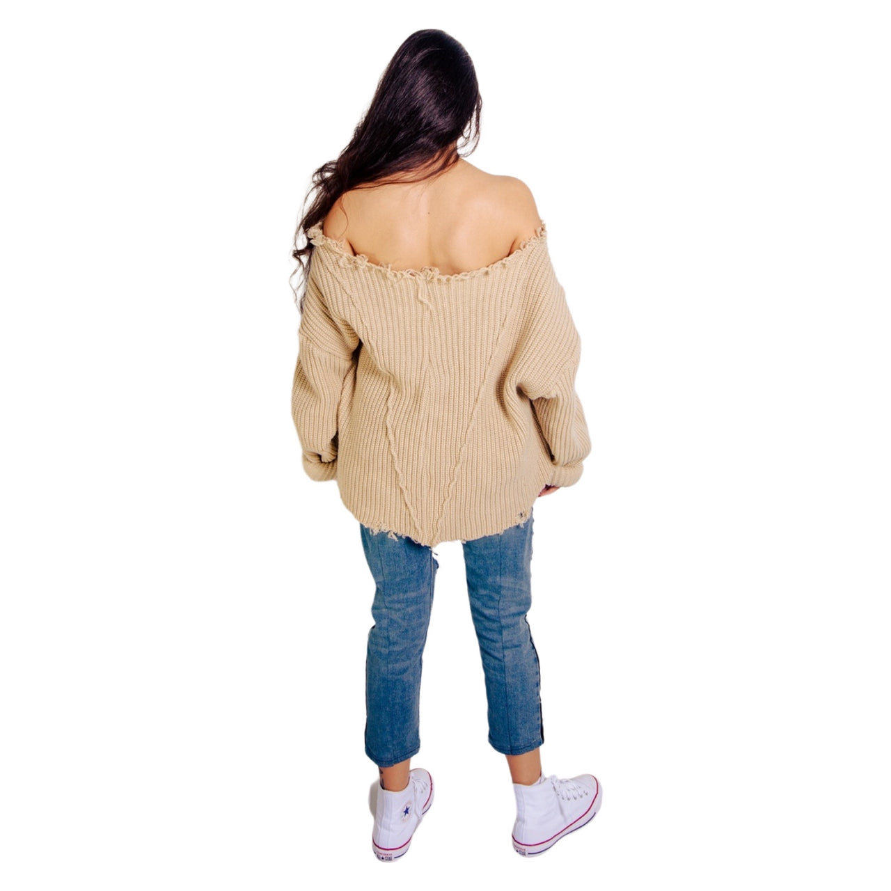 Unsupervised Knit Crewneck  (Cream)