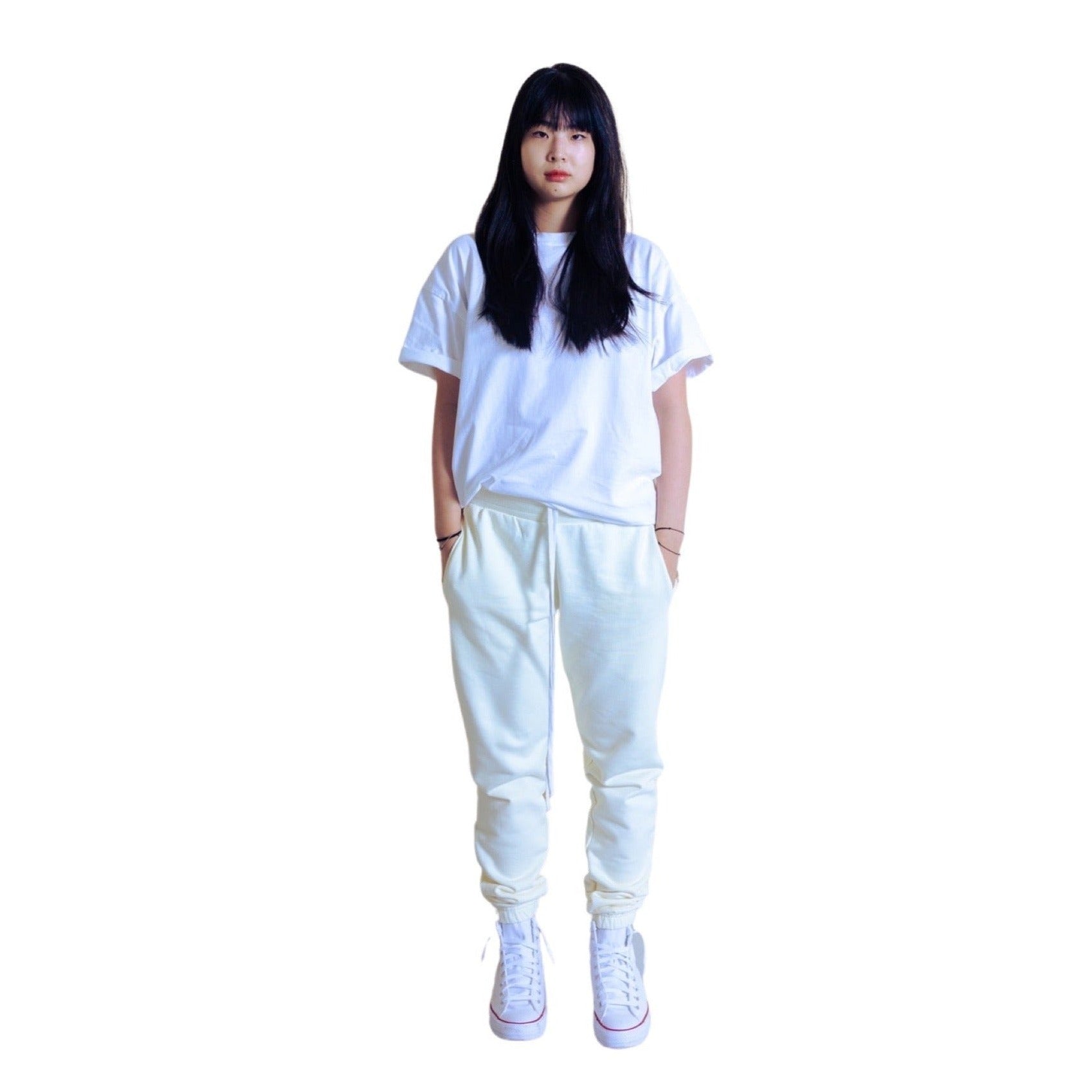 Comfort Jogger  (Cream)